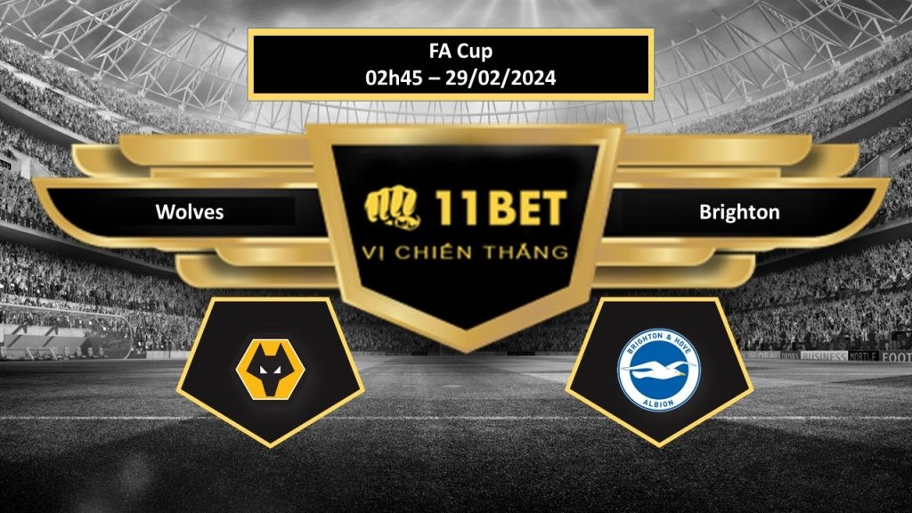11BET Tip bóng đá Wolves vs Brighton, hôm nay 29/02/2024